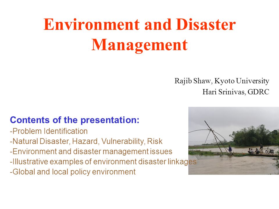 natural disasters causes and effects ppt